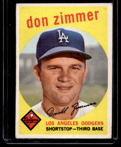 1959 Topps #287 Don Zimmer - NM