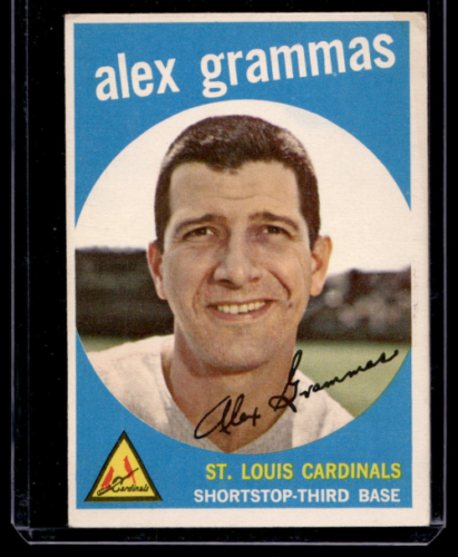 1959 Topps #6 Alex Grammas - NM