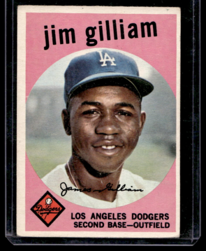 1959 Topps #306 Jim Gilliam - NM