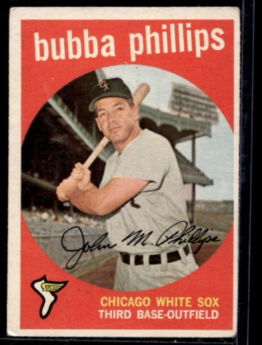 1959 Topps #187 Bubba Phillips - NM