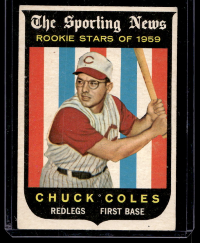 1959 Topps #120 Chuck Coles RS RC - NM