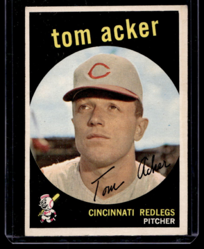 1959 Topps #201 Tom Acker - NM