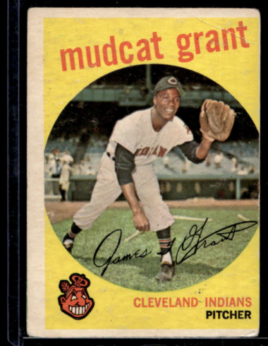 1959 Topps #186 Mudcat Grant - NM