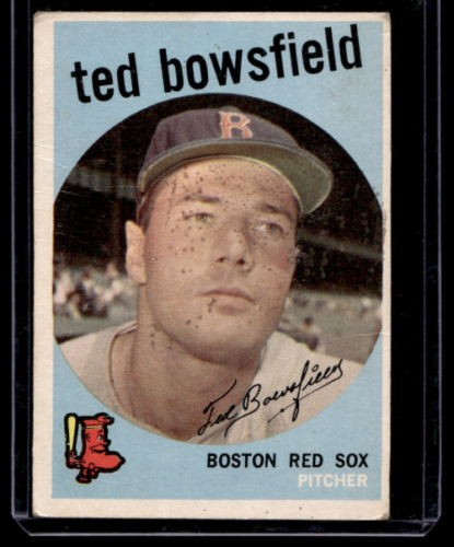 1959 Topps #236 Ted Bowsfield RC - NM