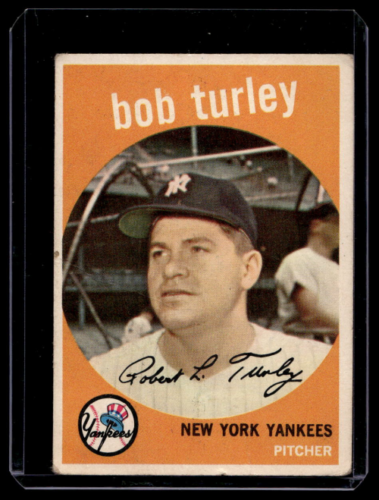 1959 Topps #60 Bob Turley - NM