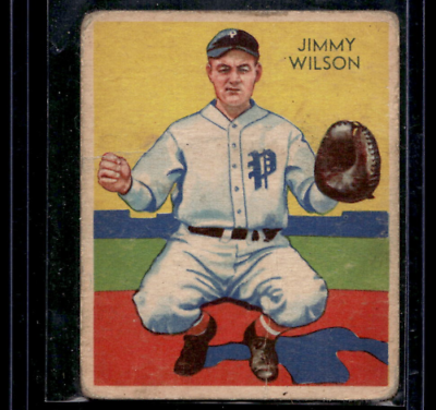 1934-36 Diamond Stars #22 Jimmy Wilson 34G, 35G, 36B - VG