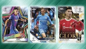 2021/22 Topps Chrome UEFA Champions League Soccer LITE box (16 pks/bx)