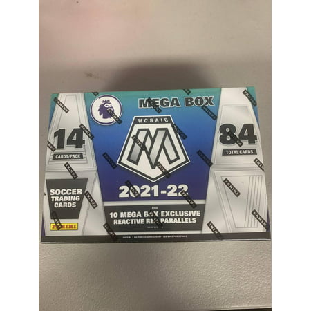 Panini Mosaic Soccer 2021-2022 Trading Cards Mega Box