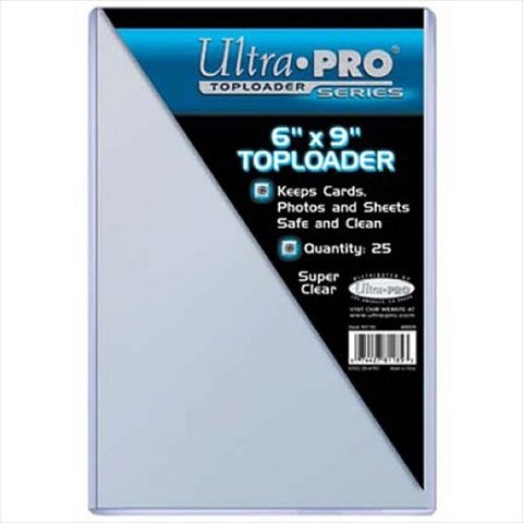 Ultra Pro 6 X 9 in. Top Loader44; 25 Pack