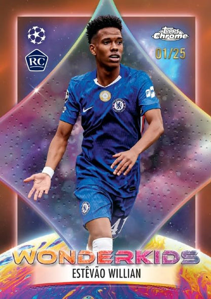 2025-26 Topps Chrome UEFA HOBBY BOX