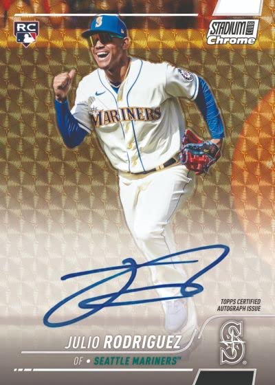 2022 Topps Stadium Club Chrome Baseball (14 Packs/6 Cards: 1 Auto)