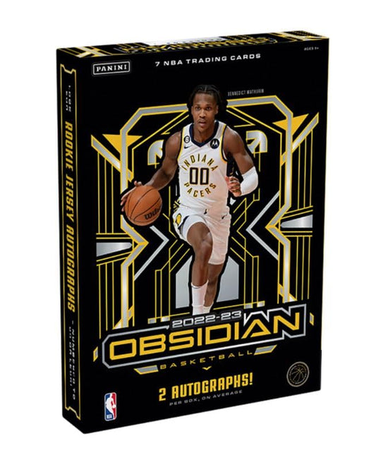 2022-23 Panini Obsidian Basketball Hobby Box - One (1) Pack