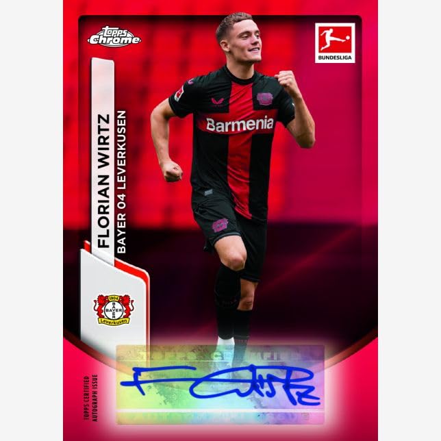 2023/24 Topps Chrome Bundesliga Soccer Hobby Trading Card Box