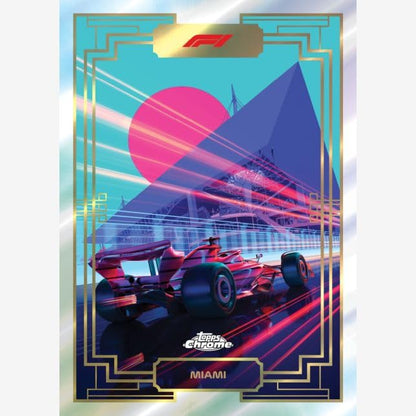 Topps 2023 Formula 1 Chrome Hobby Trading Card Box