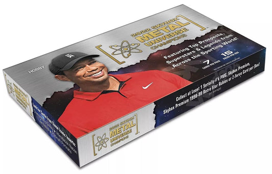 2022 Upper Deck Skybox Metal Universe Champions HOBBY box (15 pks/bx)