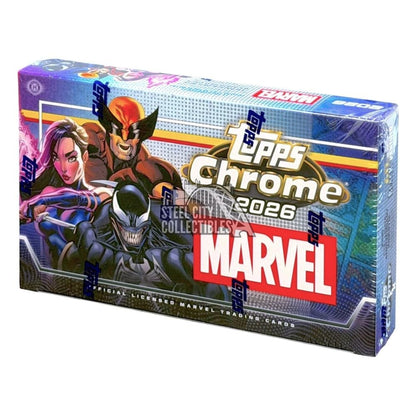 2026 Topps Marvel Comics Chrome Hobby Box