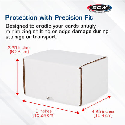 Bcw 330 Count Corrugated Cardboard Storage Box