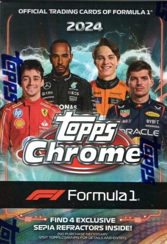 2024 Topps Chrome Formula 1 Value Box