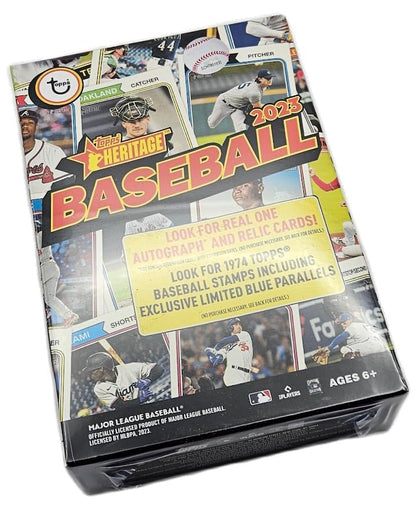 2023 Topps Heritage Baseball - Hanger Box - 35 Trading Cards Per Box