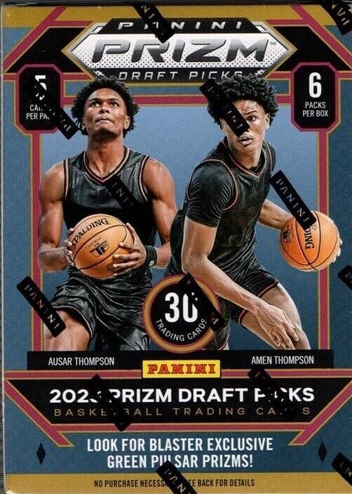 2023/24 Panini Prizm Draft Picks Basketball Blaster Box (6 pks/bx)