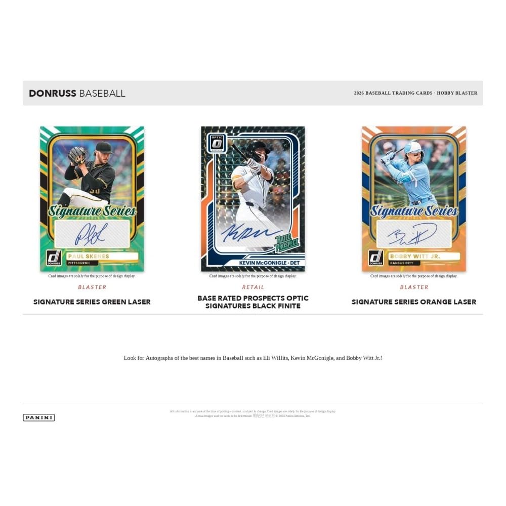 2026 Panini Donruss Baseball BLASTER BOX