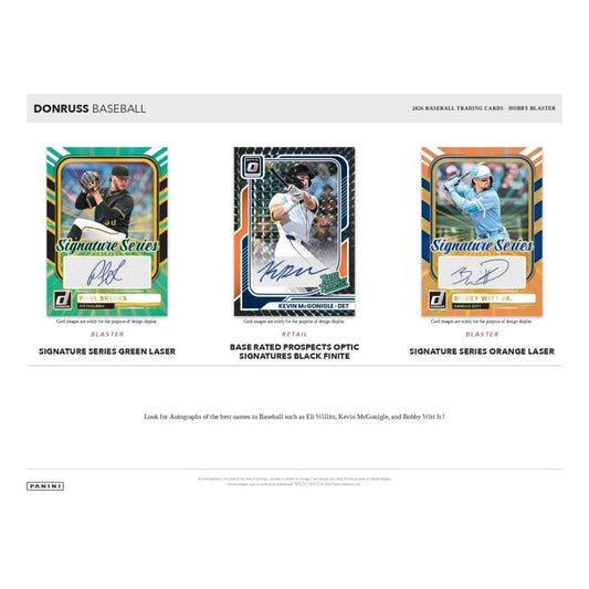 2026 Panini Donruss Baseball BLASTER BOX
