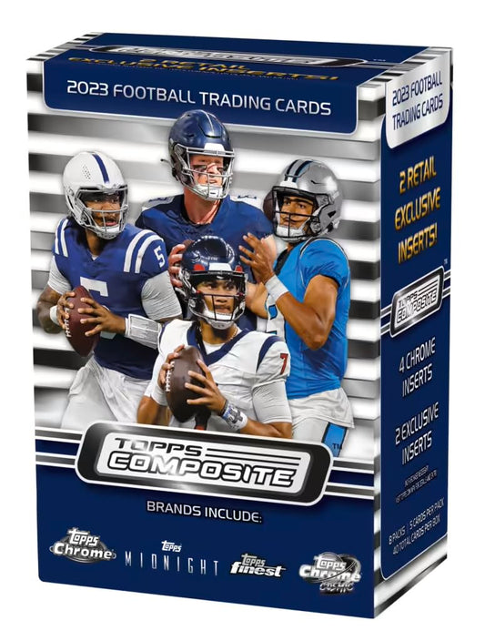 2023 Topps Composite Football Blaster Trading Card Box