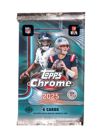 2025 Topps Chrome Football HOBBY PACK