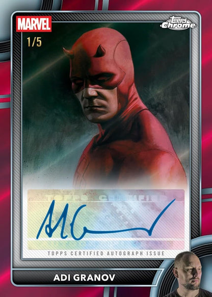 2026 Topps Marvel Comics Chrome Hobby Box