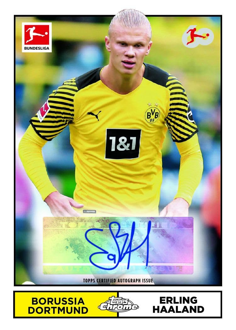 2023/24 Topps Chrome Bundesliga Soccer Hobby Trading Card Box