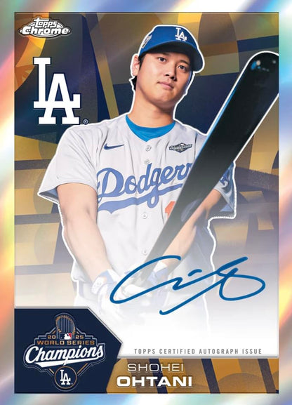 2026 Topps Chrome Baseball Mega Box