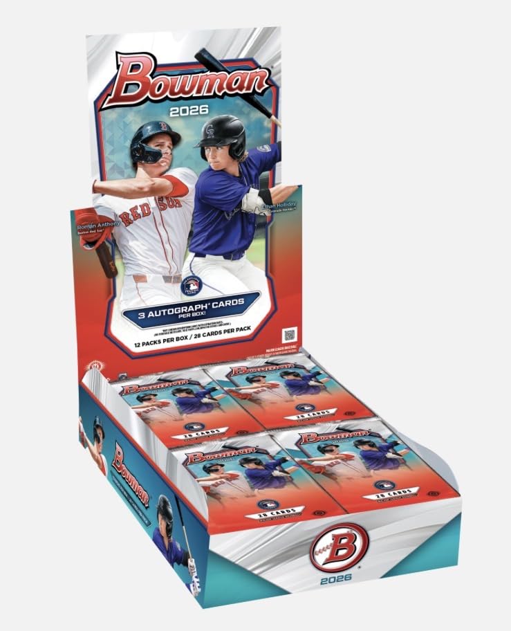 2026 Bowman Baseball JUMBO BOX