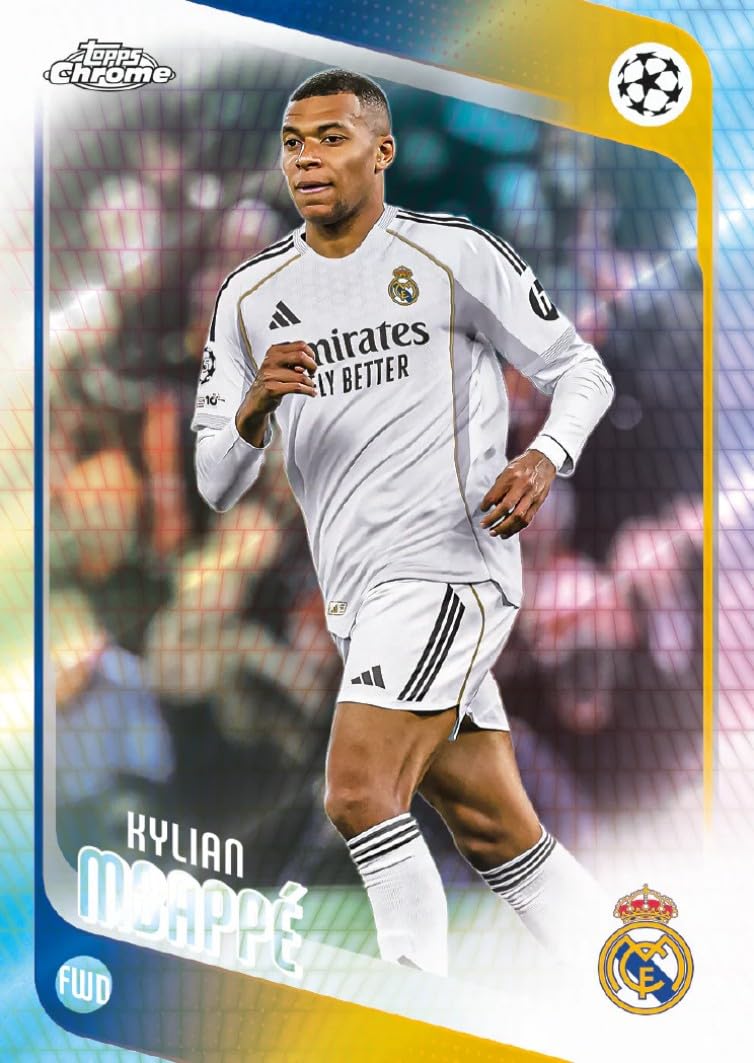 2025-26 Topps Chrome UEFA HOBBY BOX