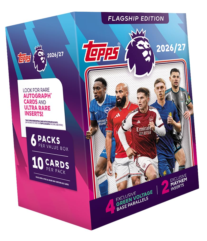 Topps Flagship Premier League 2026/27 - Factory Sealed - Value Box
