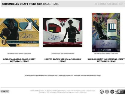 2021 Panini Chronicles Draft Picks Basketball Mega Box