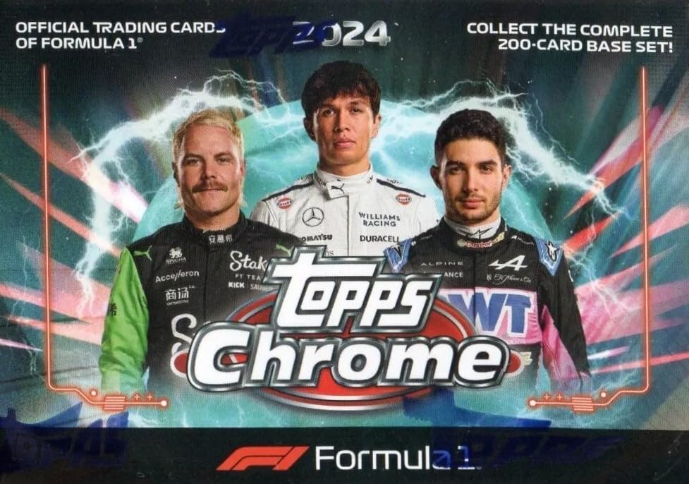 2024 Topps Chrome Formula 1 Value Box