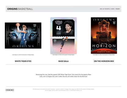 2025-26 Panini Origins Basketball HOBBY BOX