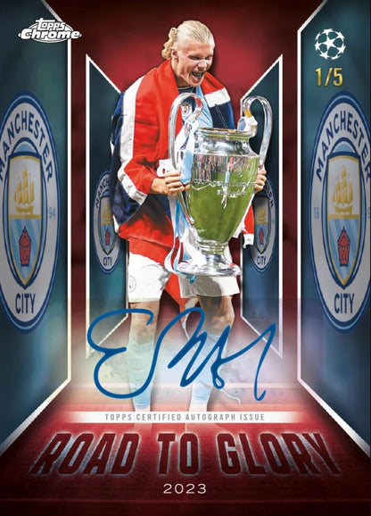 2025-26 Topps Chrome UEFA HOBBY BOX