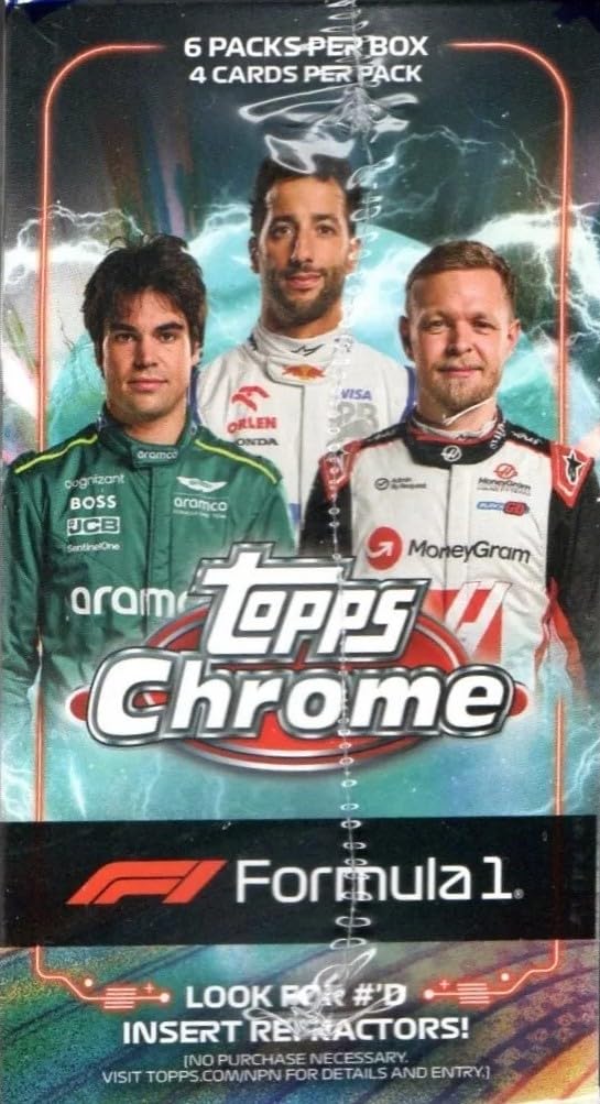 2024 Topps Chrome Formula 1 Value Box