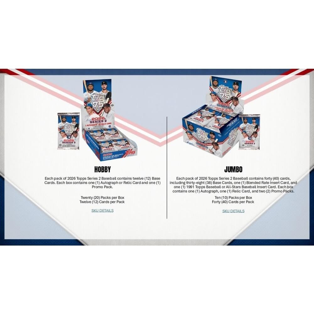 2026 Topps 75 Series 2 Hobby Box (MLB)