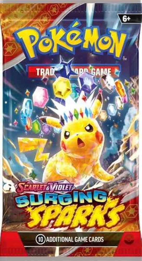 2024 Pokemon Scarlet & Violet Surging SPARKS Pack
