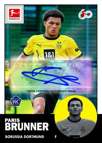 2023/24 Topps Chrome Bundesliga Soccer Hobby Trading Card Box