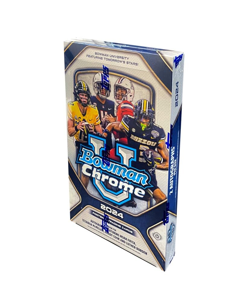 2024 Bowman University Chrome Football Hobby Box