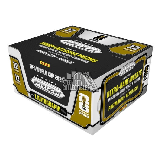 2026 Panini Prizm FIFA World Cup Soccer Hobby Box - Prizm Parallels, Autos