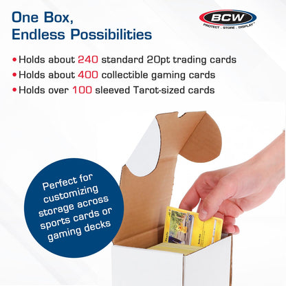 Bcw 330 Count Corrugated Cardboard Storage Box