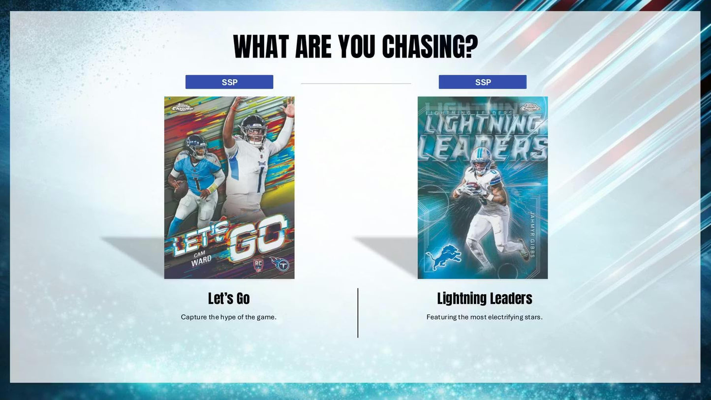 2025 Topps Chrome Football HOBBY BOX