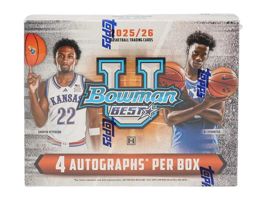 2025-26 Bowman U Best Basketball HOBBY BOX