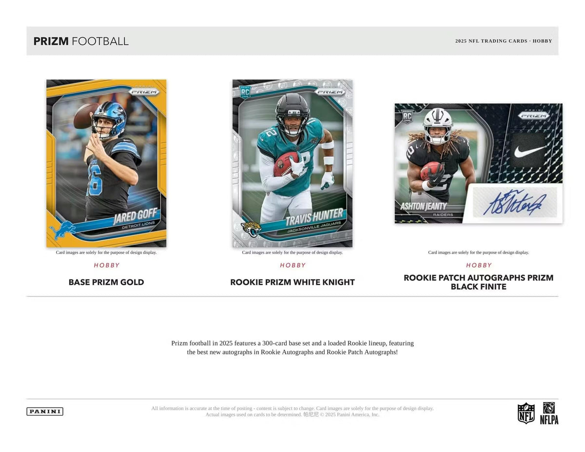 2025 Panini Prizm Football HOBBY BOX