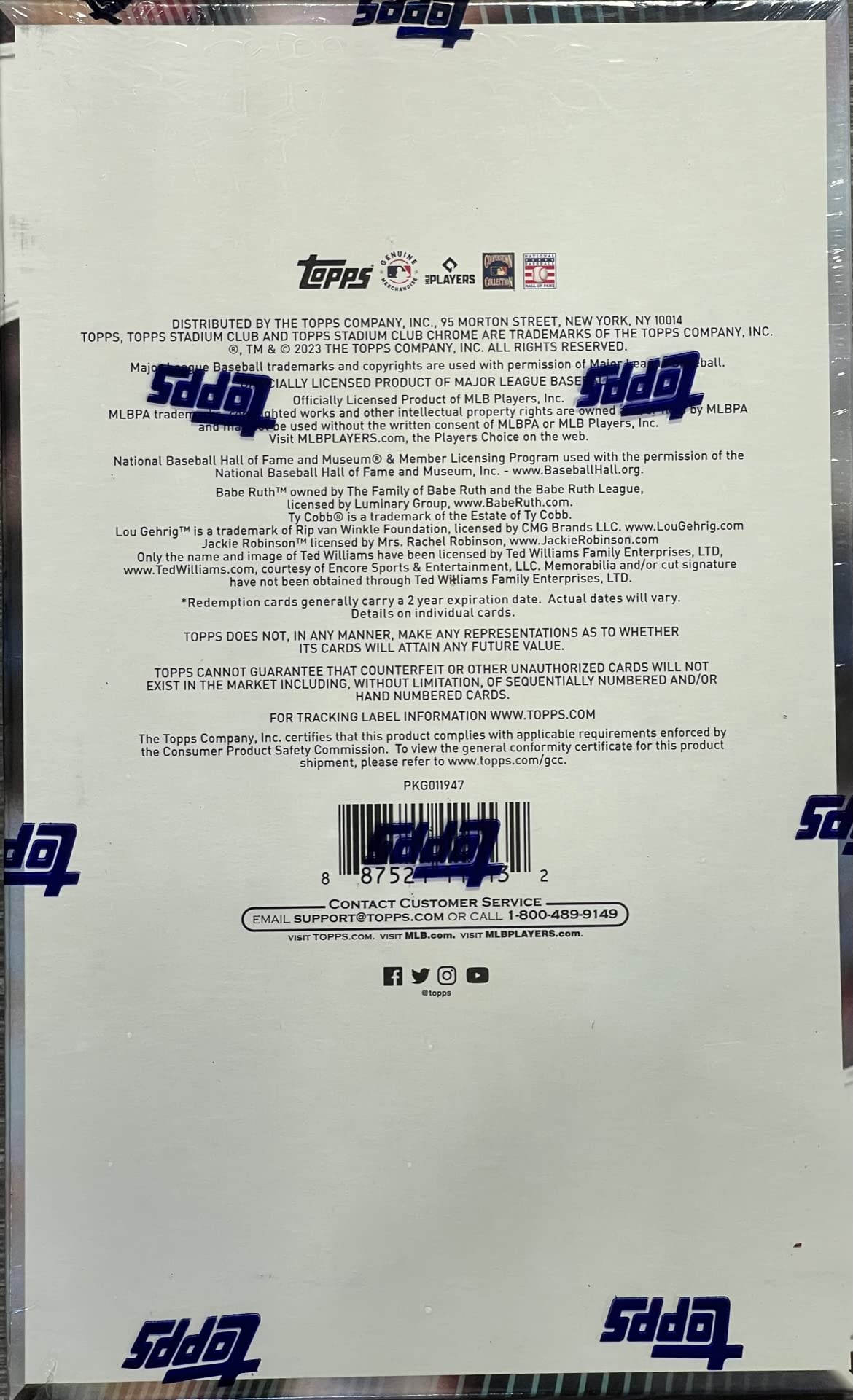 2022 Topps Stadium Club Chrome Baseball (14 Packs/6 Cards: 1 Auto)