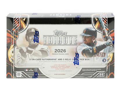 2026 Topps Tribute Baseball Hobby Box